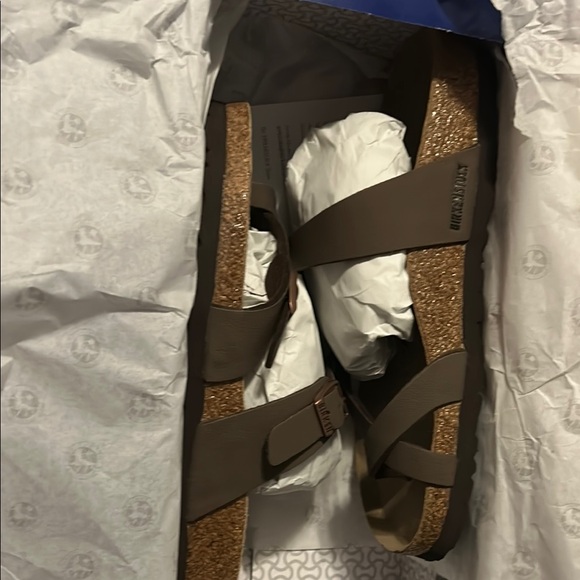 Birkenstock Mayari Mocha Sandals with Adjustable Straps - Picture 7 of 9